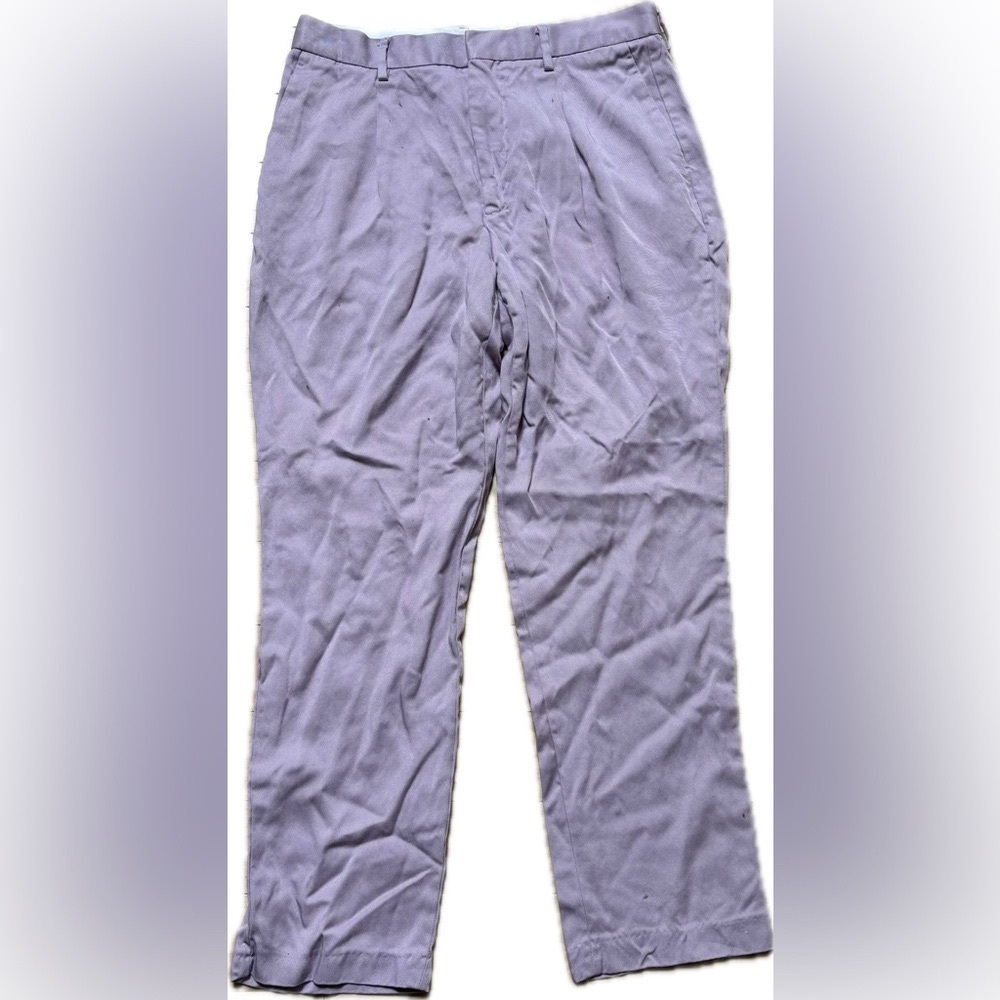 H&M 100% Lyocell Lavender High Rise Trousers